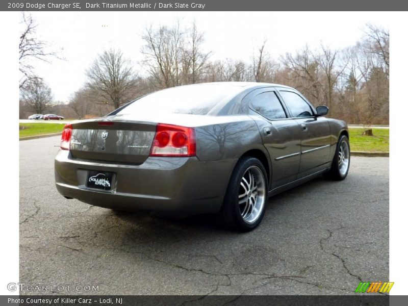 Dark Titanium Metallic / Dark Slate Gray 2009 Dodge Charger SE