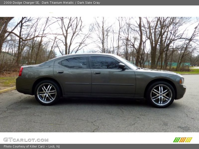 Dark Titanium Metallic / Dark Slate Gray 2009 Dodge Charger SE