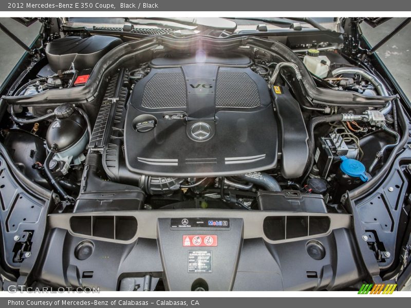 Black / Black 2012 Mercedes-Benz E 350 Coupe