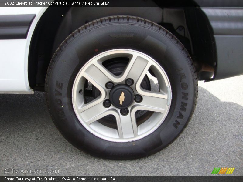  2002 Tracker Convertible Wheel