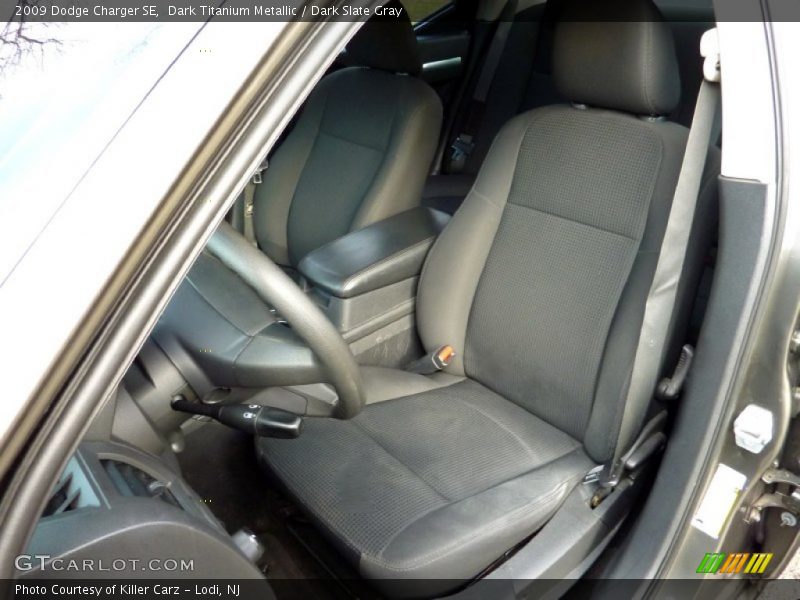 Dark Titanium Metallic / Dark Slate Gray 2009 Dodge Charger SE
