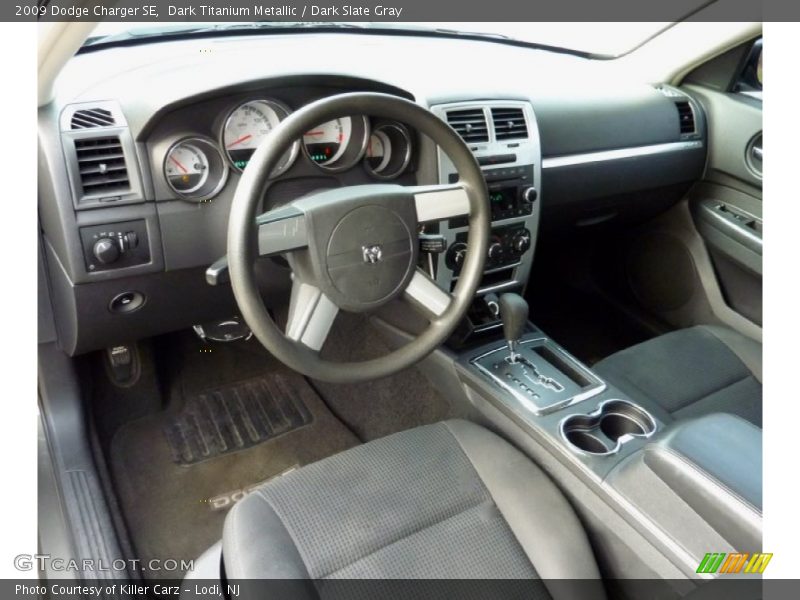 Dark Slate Gray Interior - 2009 Charger SE 