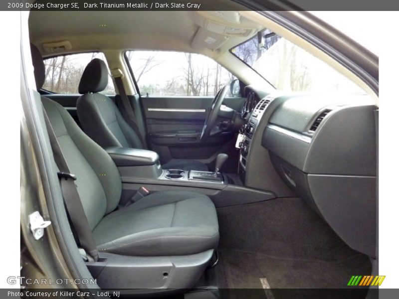 Dark Titanium Metallic / Dark Slate Gray 2009 Dodge Charger SE