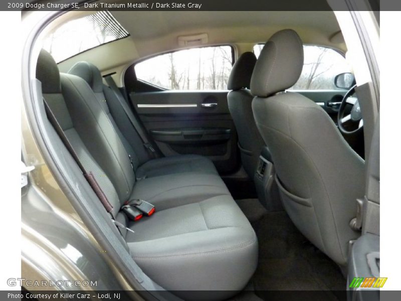 Dark Titanium Metallic / Dark Slate Gray 2009 Dodge Charger SE