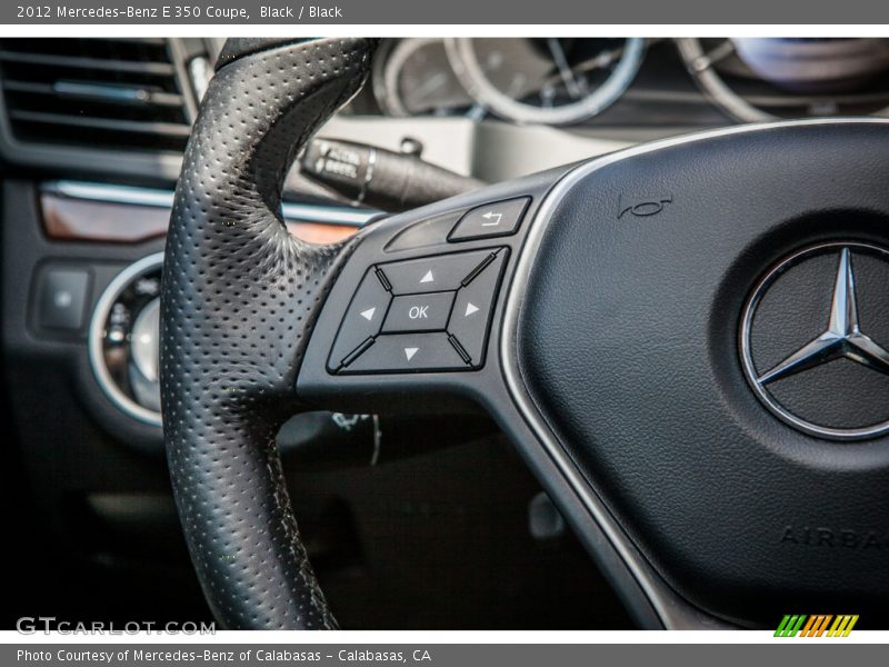 Black / Black 2012 Mercedes-Benz E 350 Coupe