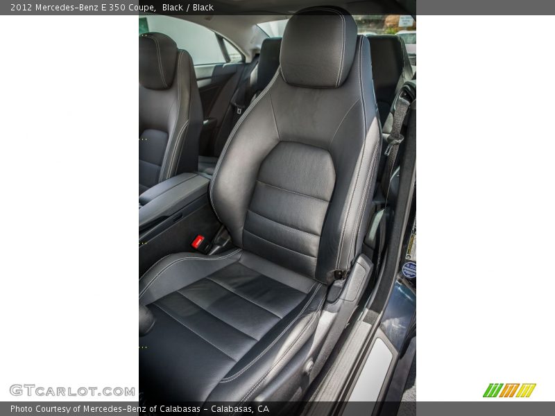 Black / Black 2012 Mercedes-Benz E 350 Coupe
