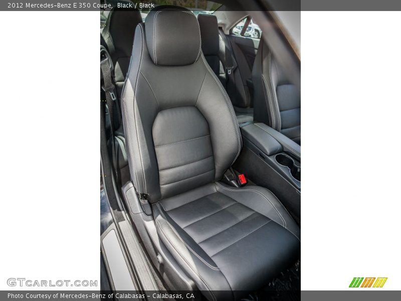 Black / Black 2012 Mercedes-Benz E 350 Coupe