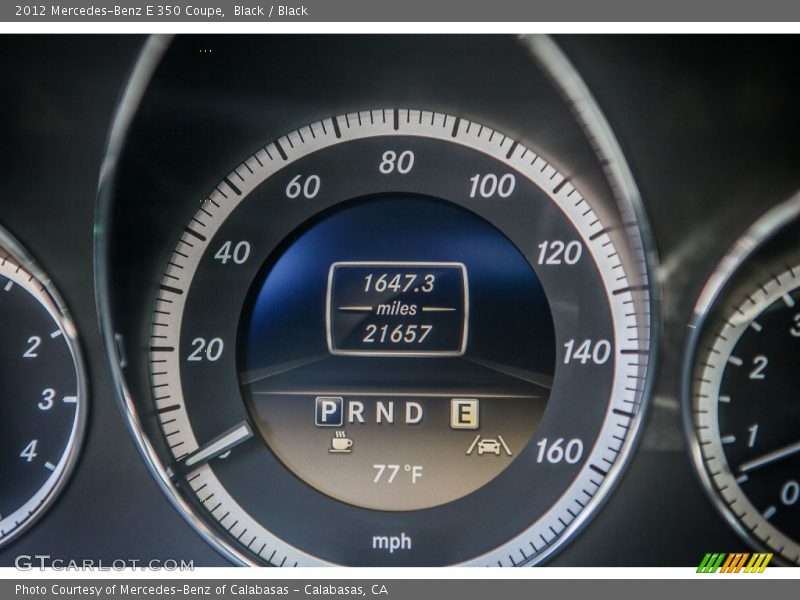 Black / Black 2012 Mercedes-Benz E 350 Coupe