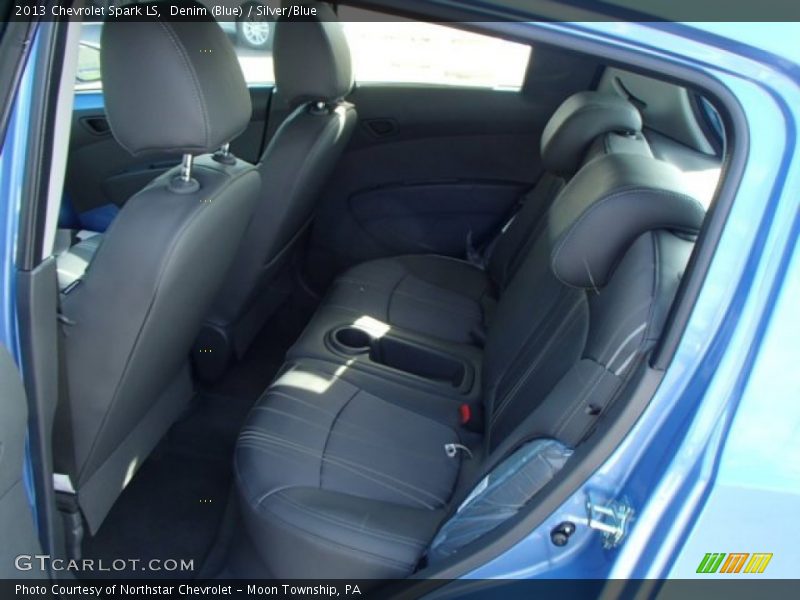 Denim (Blue) / Silver/Blue 2013 Chevrolet Spark LS