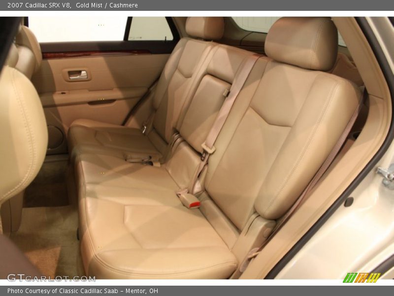 Rear Seat of 2007 SRX V8