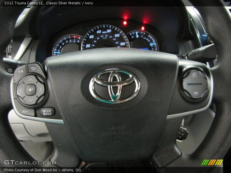 Classic Silver Metallic / Ivory 2012 Toyota Camry LE