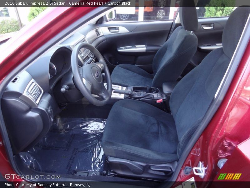 Camellia Red Pearl / Carbon Black 2010 Subaru Impreza 2.5i Sedan