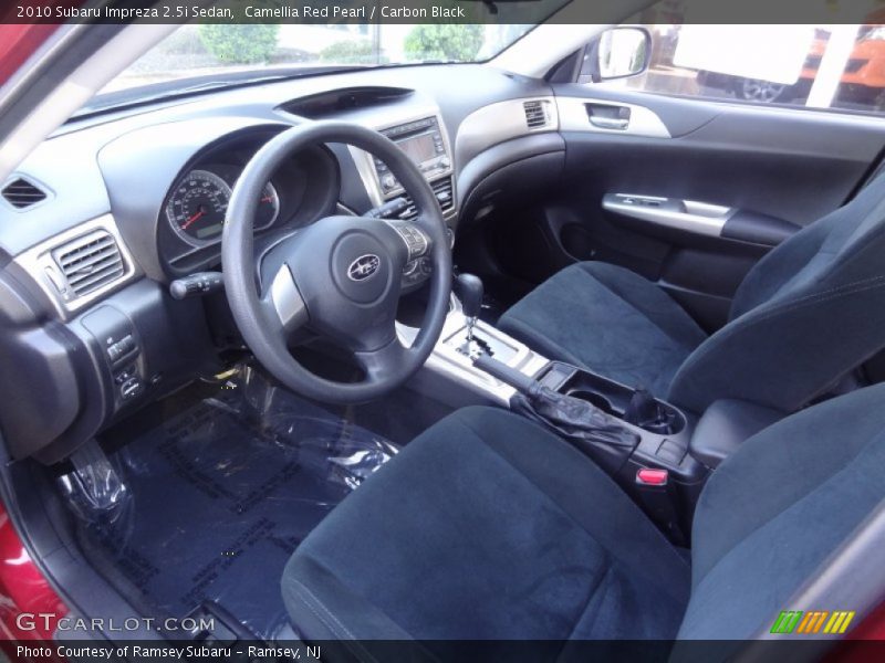 Camellia Red Pearl / Carbon Black 2010 Subaru Impreza 2.5i Sedan