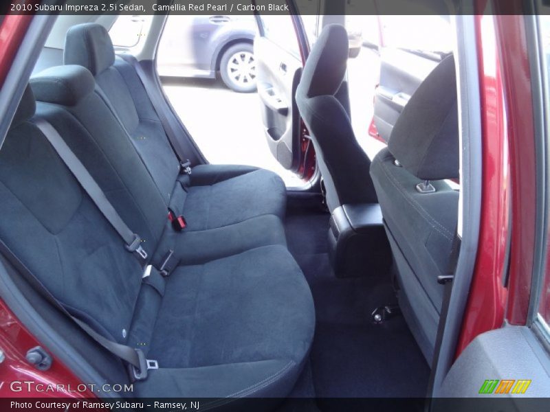 Camellia Red Pearl / Carbon Black 2010 Subaru Impreza 2.5i Sedan