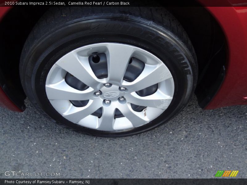 Camellia Red Pearl / Carbon Black 2010 Subaru Impreza 2.5i Sedan