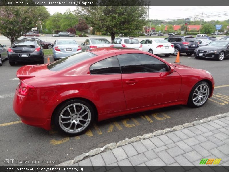Laser Red Pearl / Graphite 2006 Infiniti G 35 Coupe