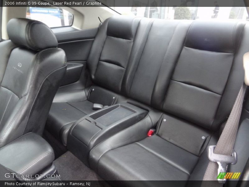 Laser Red Pearl / Graphite 2006 Infiniti G 35 Coupe