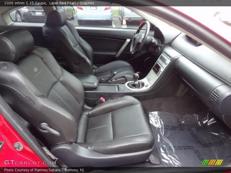 Laser Red Pearl / Graphite 2006 Infiniti G 35 Coupe