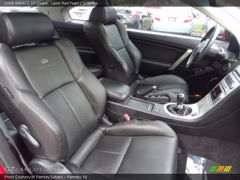 Laser Red Pearl / Graphite 2006 Infiniti G 35 Coupe