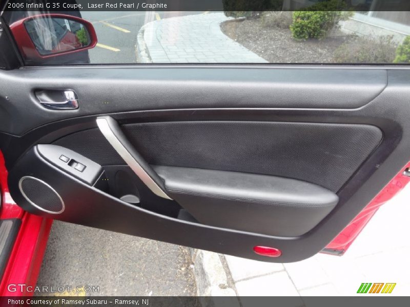 Laser Red Pearl / Graphite 2006 Infiniti G 35 Coupe