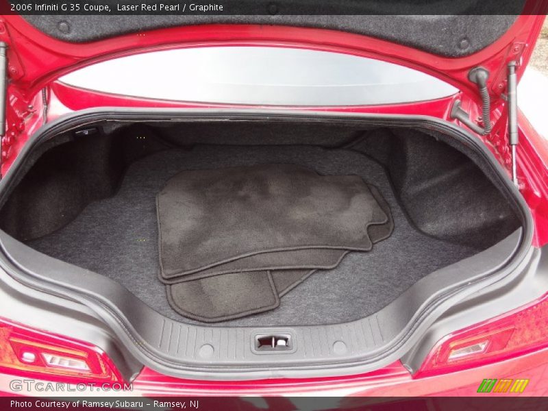 Laser Red Pearl / Graphite 2006 Infiniti G 35 Coupe