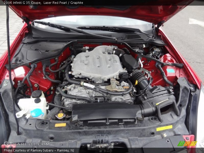 Laser Red Pearl / Graphite 2006 Infiniti G 35 Coupe