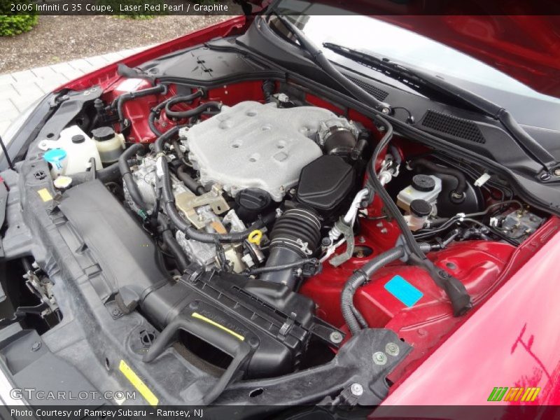 Laser Red Pearl / Graphite 2006 Infiniti G 35 Coupe