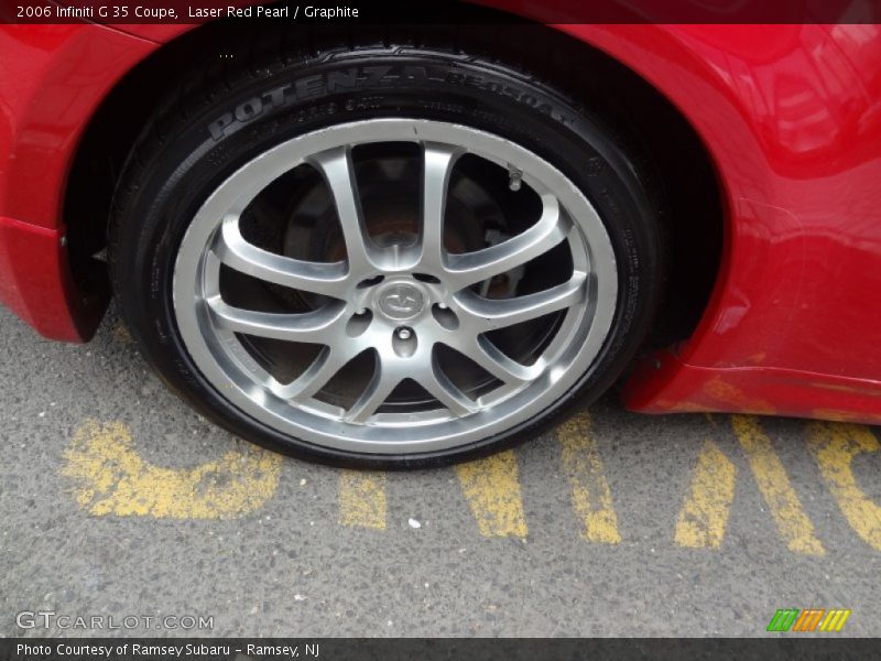 Laser Red Pearl / Graphite 2006 Infiniti G 35 Coupe