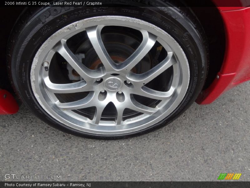 Laser Red Pearl / Graphite 2006 Infiniti G 35 Coupe