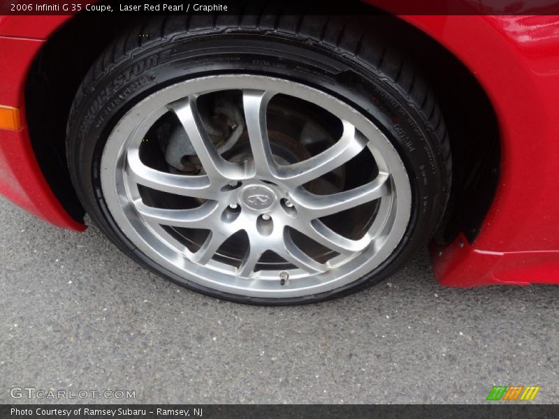 Laser Red Pearl / Graphite 2006 Infiniti G 35 Coupe