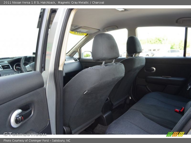 Magnetic Gray Metallic / Charcoal 2011 Nissan Versa 1.8 SL Hatchback