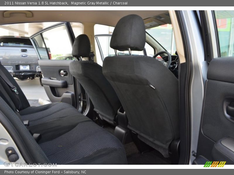 Magnetic Gray Metallic / Charcoal 2011 Nissan Versa 1.8 SL Hatchback