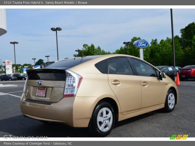 Sandy Beach Metallic / Bisque 2010 Toyota Prius Hybrid II