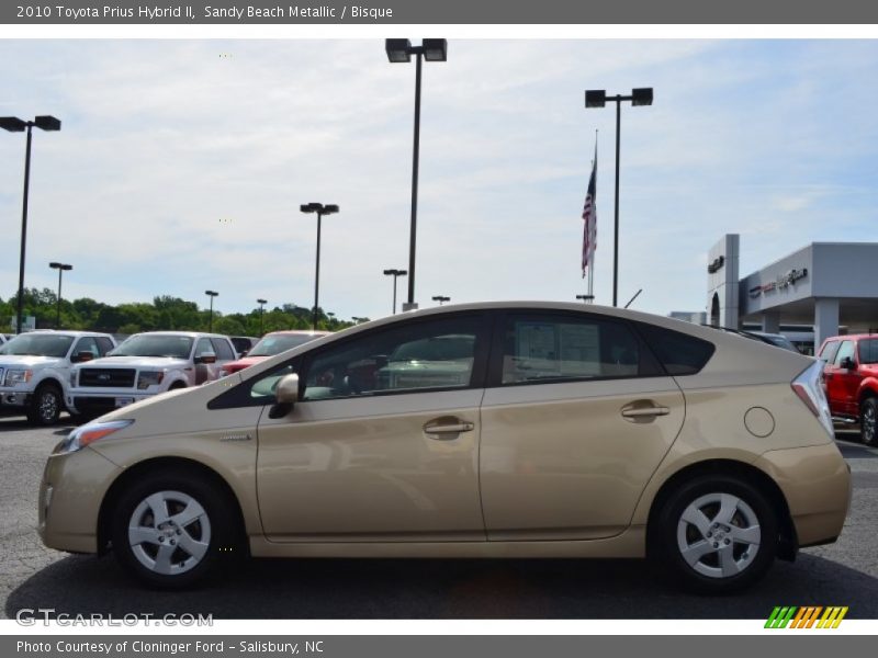 Sandy Beach Metallic / Bisque 2010 Toyota Prius Hybrid II