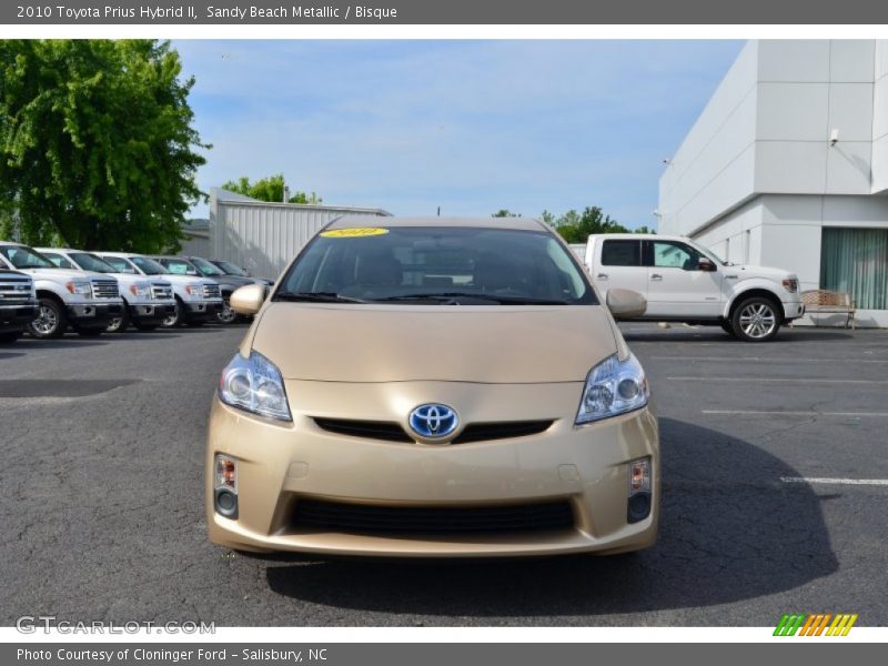 Sandy Beach Metallic / Bisque 2010 Toyota Prius Hybrid II