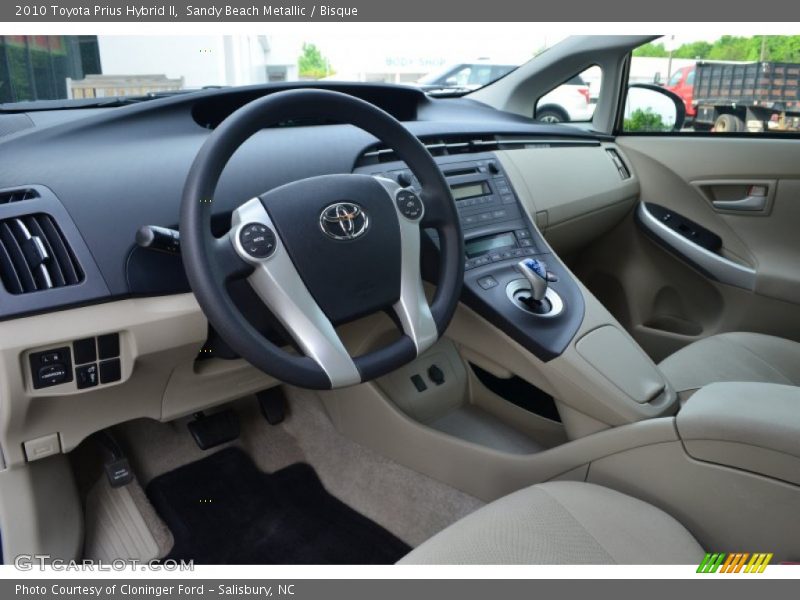 Sandy Beach Metallic / Bisque 2010 Toyota Prius Hybrid II