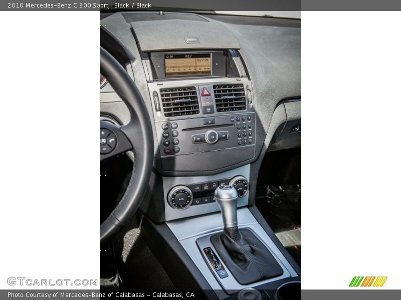 Controls of 2010 C 300 Sport