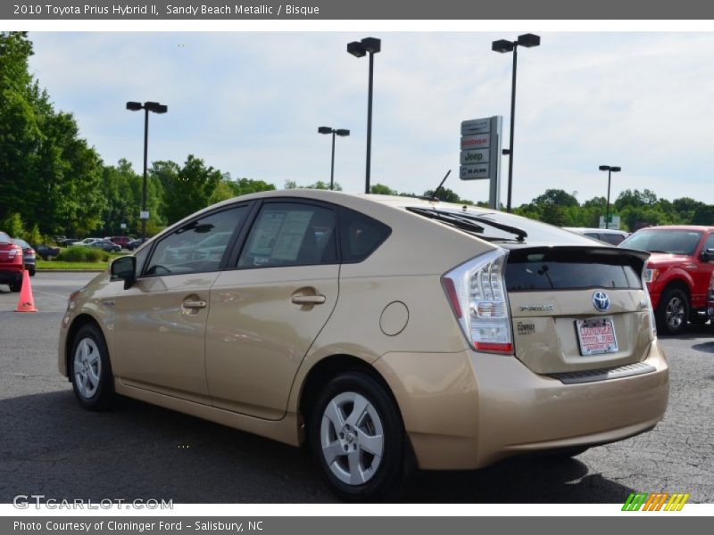 Sandy Beach Metallic / Bisque 2010 Toyota Prius Hybrid II