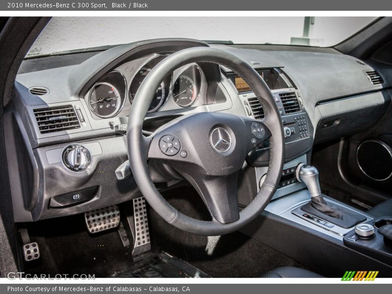 Dashboard of 2010 C 300 Sport