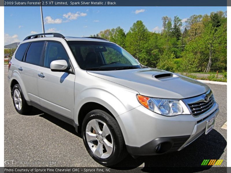 Spark Silver Metallic / Black 2009 Subaru Forester 2.5 XT Limited