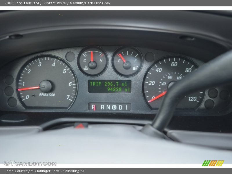  2006 Taurus SE SE Gauges