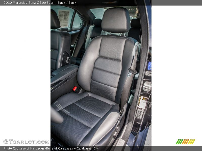 Front Seat of 2010 C 300 Sport