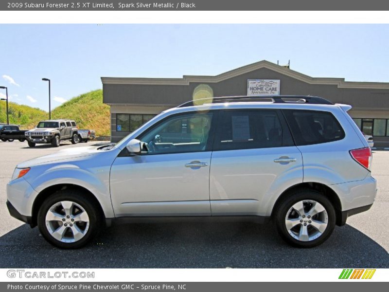 Spark Silver Metallic / Black 2009 Subaru Forester 2.5 XT Limited