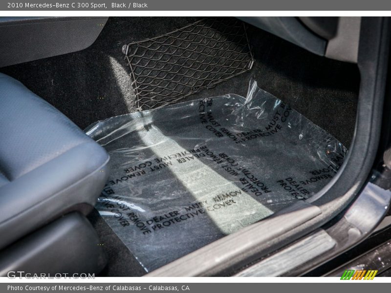 Black / Black 2010 Mercedes-Benz C 300 Sport