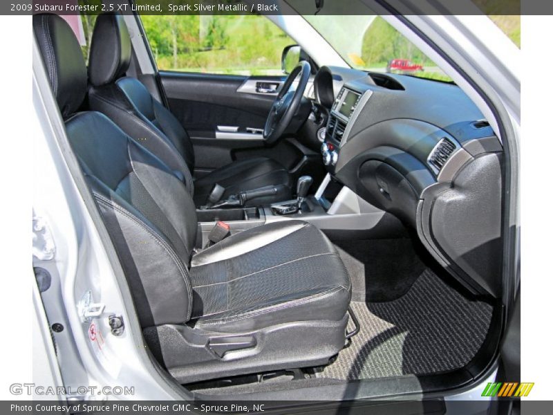 Spark Silver Metallic / Black 2009 Subaru Forester 2.5 XT Limited