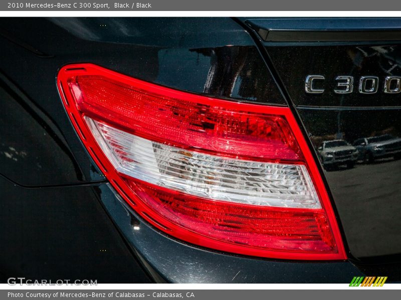 Black / Black 2010 Mercedes-Benz C 300 Sport