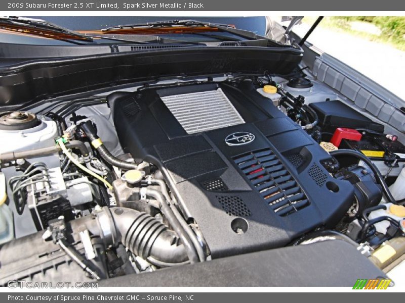 Spark Silver Metallic / Black 2009 Subaru Forester 2.5 XT Limited