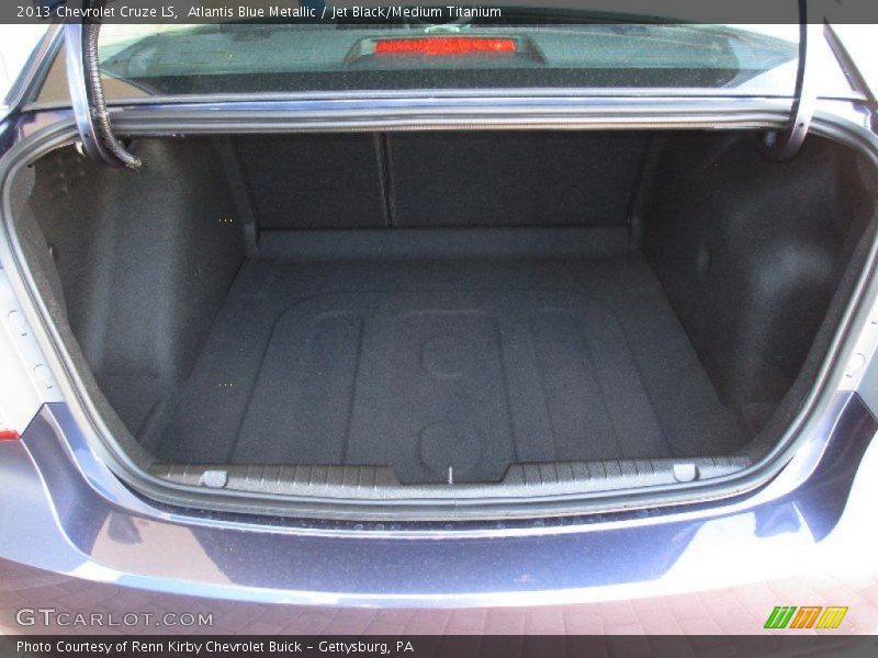 Atlantis Blue Metallic / Jet Black/Medium Titanium 2013 Chevrolet Cruze LS