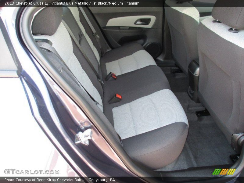 Atlantis Blue Metallic / Jet Black/Medium Titanium 2013 Chevrolet Cruze LS