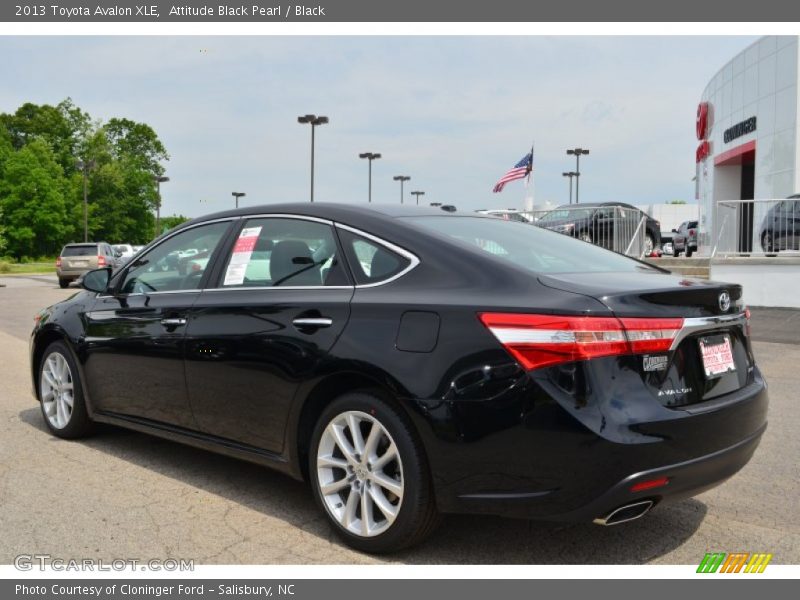 Attitude Black Pearl / Black 2013 Toyota Avalon XLE